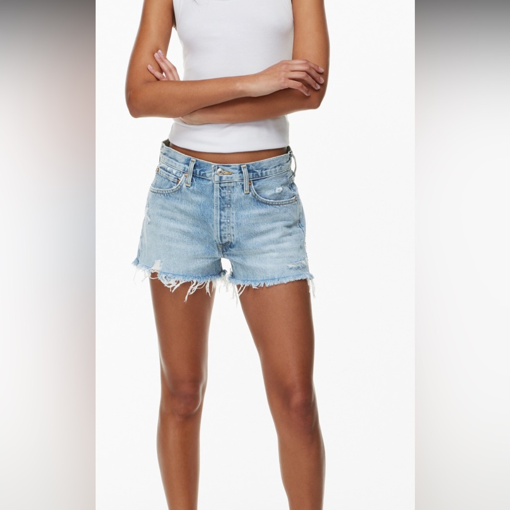AGOLDE Parker Denim short